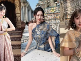 【球盟会】JKF女郎泰國傳統服飾合輯　小露香肩展現性感讓人著迷