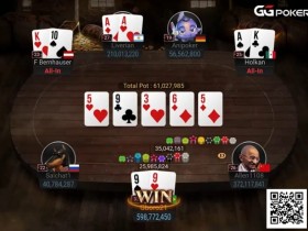 【EV扑克】WSOP史上最大胆弃牌?他fold掉了A-A,然后多赚$60,000!