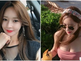 【球盟会】童顏網拍麻豆「美乳藏不住」,低胸曲線「雙峰呼之欲出」了!