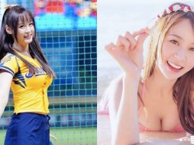 【球盟会】中信兄弟「正妹啦啦隊」胸前好危險,跳舞時「制服快炸裂」扣子要跳出來啦!