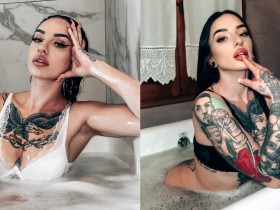 【球盟会】狂野刺青妹發現流量密碼 跨暗黑領域發展…檯面上下作風、尺度差很大