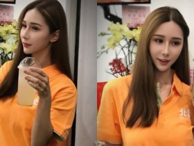 【球盟会】北回高雄六合店「正妹店長」外型亮眼 吸引攝影師圍繞狂拍