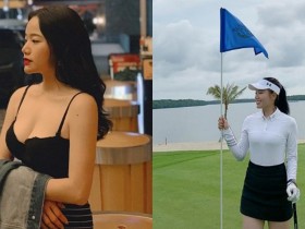 【球盟会】美豔長髮妹「張雪兒」環遊世界打高爾夫!打扮火辣誰看了不想一桿進洞~