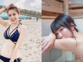 【球盟会】一片肉色畫面…E 乳女神「梓梓」辣曬「濕身出浴照」!上空全裸讓粉絲嗨翻