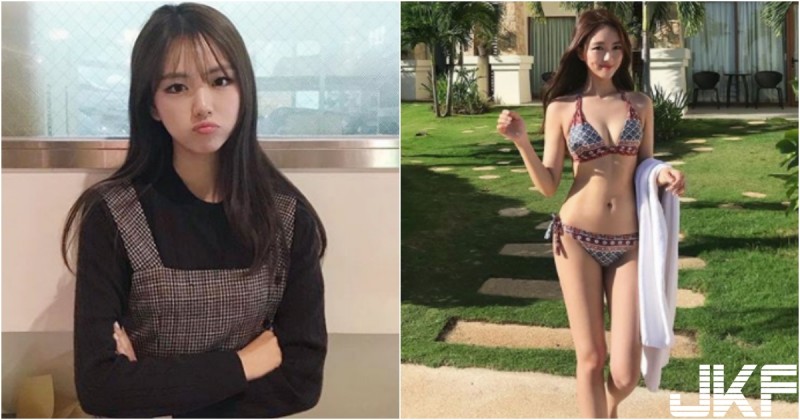 【球盟会】可愛女友超愛森七七！帶去度假穿「火辣比基尼」真的好兇！又白又嫩快受不了…