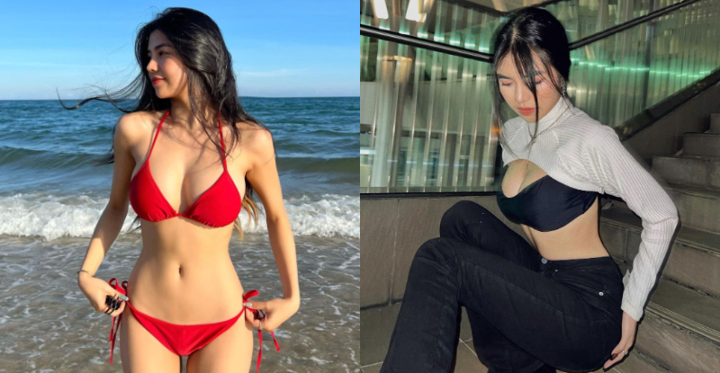 【球盟会】基因優勢太強！比基尼正妹火辣好身材藏不住…清涼照消暑又養眼
