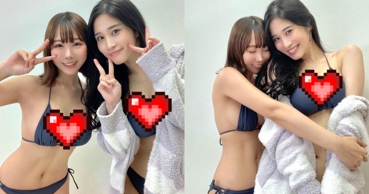 【球盟会】寫真雙女神合體！「高橋凜、日向葵衣」輪番曬「H」級好身材畫面辣翻
