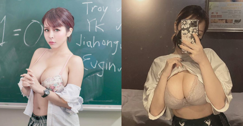 【球盟会】給她四個字！波神老闆娘陳香菱「忍乳負重」　掀衣露奶球網友幫忙下標