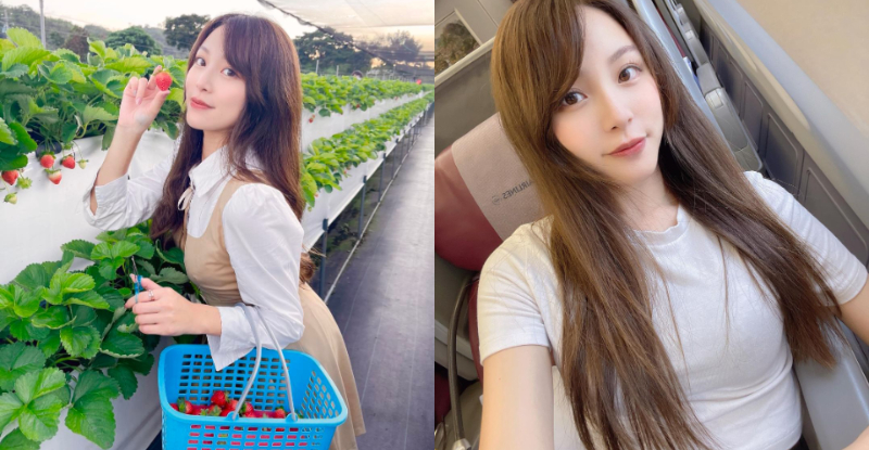 【球盟会】草莓園最香！陽光正妹「艾緒莉Ashley」甜力滋養，「凹凸曲線」超想採回家！