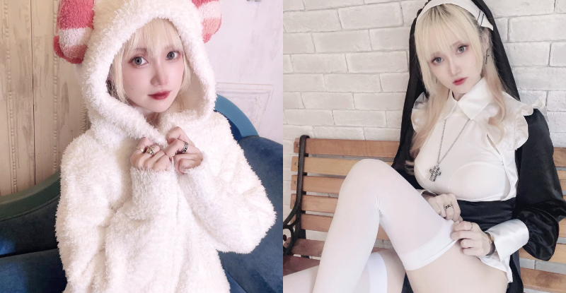 【球盟会】不可以色色！正妹Coser穿上高衩修女服　火辣身材讓人遊走理智斷線邊緣