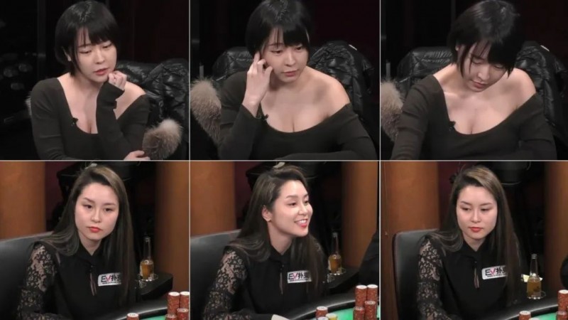 【EV扑克】性感连发!岛国女神WASABI展现身材与牌技,上桌秒清空老板