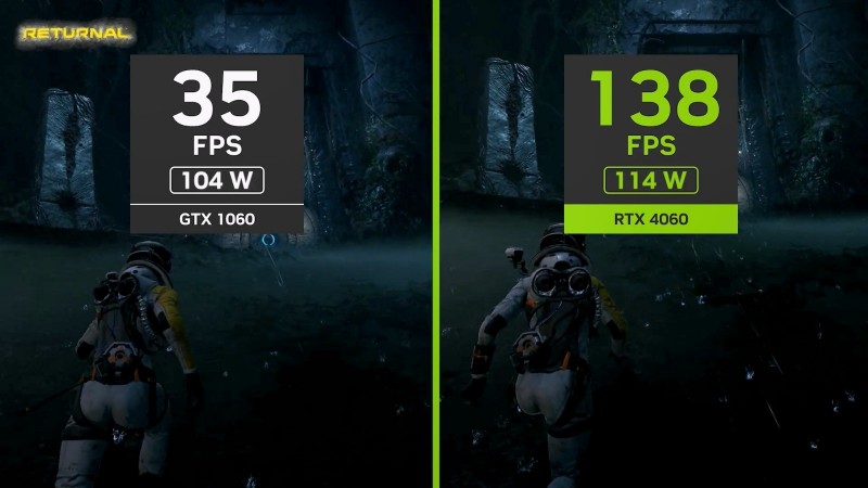 光追性能对比：RTX 4060 vs 3060 vs 2060