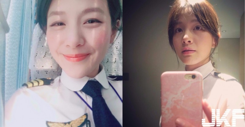 【球盟会】台灣華航最美「正妹機師」！前空服轉開飛機，高顏值美女讓人佩服！