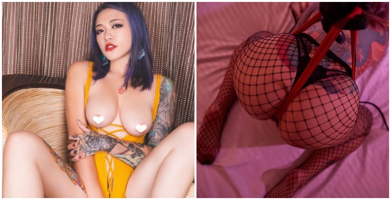 【球盟会】挑戰慾望極限！騷到不行的「巨乳正妹」米亞上空寫真尺度大解放，色氣視角快來蒐集！