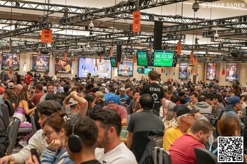 【EV扑克】2023WSOP主赛Day2abc结束 总报名人数有望突破10,000人