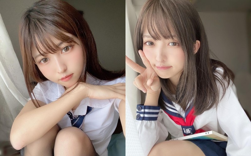 【球盟会】甜萌制服妹「貓田あしゅ」鄰家妹妹氣質超卡哇伊　肉肉圓潤「嬰兒肥小臉」讓人好想捏