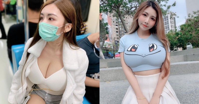【球盟会】台北捷運遇到「超白皙妹子」車上展現兇猛實力！傑尼龜的「腫脹畫面」視角太狂了