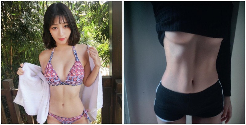 【球盟会】「甜美女孩」身材超性感！豐胸美腿小蠻腰一次給你看，還拜託粉絲趕快舉報！