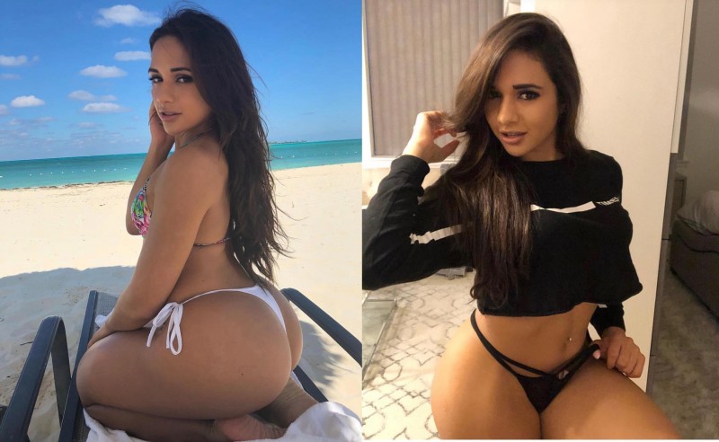 地表最強肥美肉臀！超肉感正妹「Ashley Ortiz」高開衩提臀騷度破表　讓人忍不住想吃屁股了