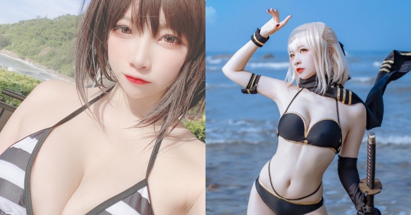 【球盟会】正妹Nisa「鐵粉福利是大胸視角」，雪白大美乳要溢出來了！