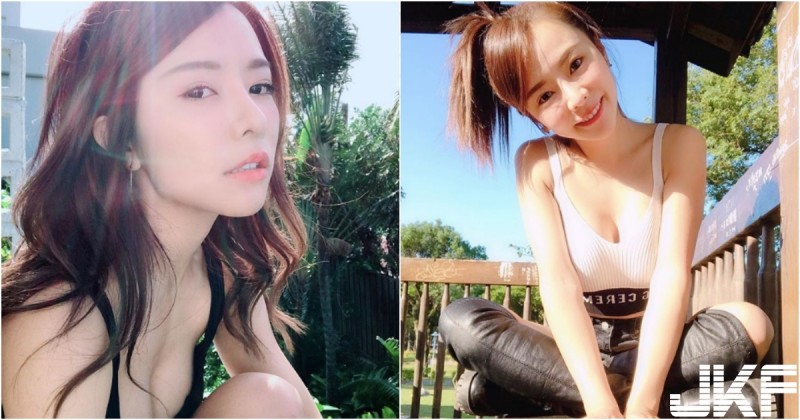 【球盟会】陽光和你都美～「正妹啦啦隊員苡萱」緊身背心小露深溝，火辣身材不愧有在運動～