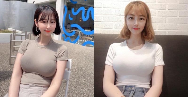 【球盟会】衣服是不是買太小了？韓國性感姐姐Kim超緊身上衣讓網友褲子也變緊