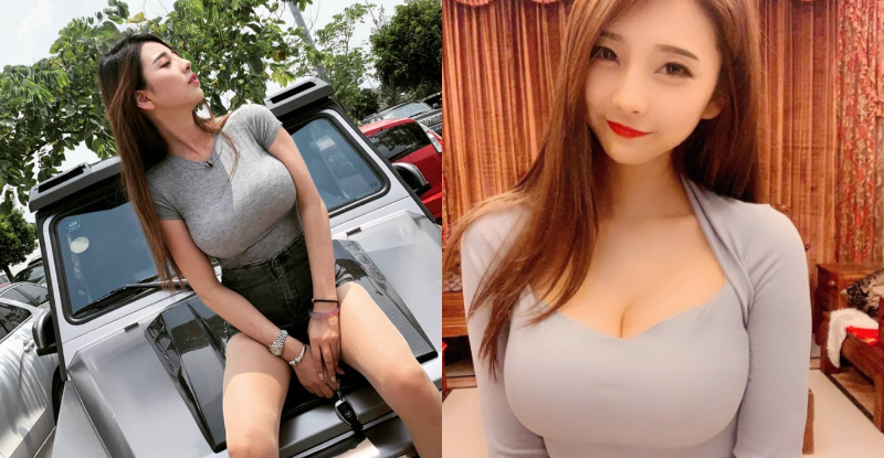 【球盟会】叫小丸子但一點也不小！「豪乳正妹」緊身衣繃出碩大奶球　畫面好震撼