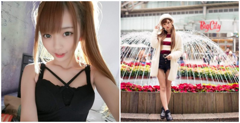 【球盟会】誰說新竹很無聊！「全糖系女孩」葦葦超大電眼與白皙美腿，讓路人看傻眼！