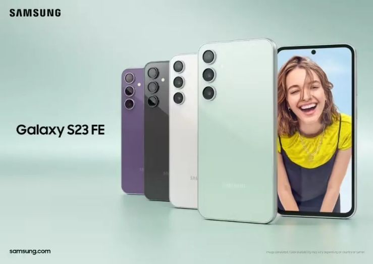 三星Galaxy S23 FE手机海外发布