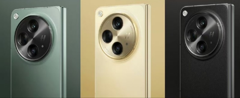 OPPO Find N3渲染图曝光，或搭载120Hz内外双屏
