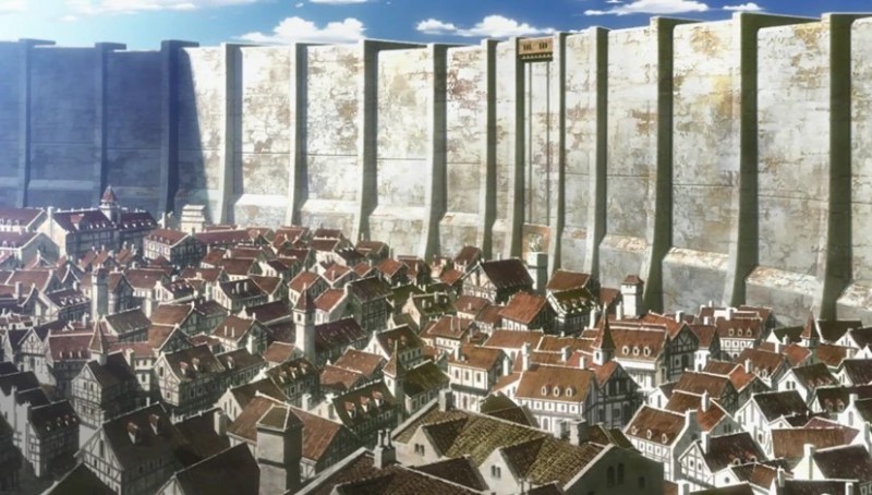 从动画《进击的巨人》看欧洲木桁架建筑的流行