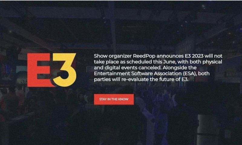 一个时代的落幕，E3游戏展宣布永久取消
