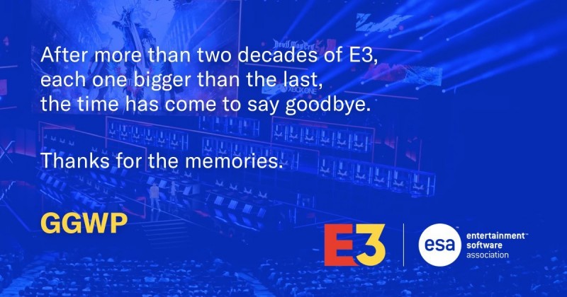E3正式宣布永久停办