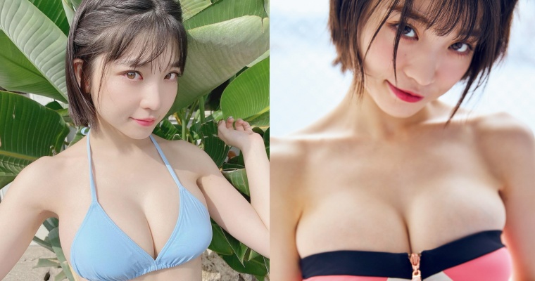 讓人窒息的 G 杯歐派！巨乳美少女「根本凪」寫真辣照蹦出北半球