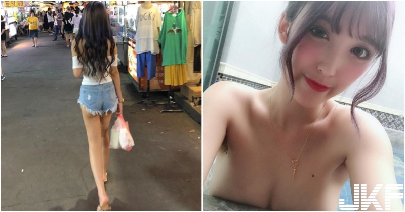 【球盟会】夜市驚見「飽滿屁股蛋」！熱褲香肩爆乳美腿齊出！正面果然也很狂啊！