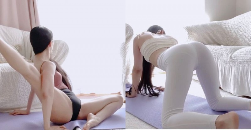 我有一個大膽的想法！「瑜珈老師」筋骨無極限　雙腿全開實力驚人