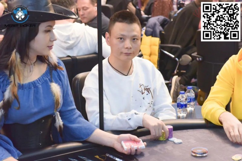 【EV扑克】Merit Poker塞浦路斯 | 徐强AA撞JQ击中顺子成热身赛泡沫,魏国梁、顾悦凡成功晋级Final Day
