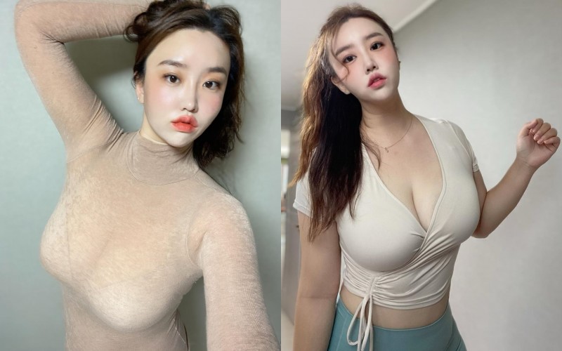 【球盟会】巨乳大隻馬英文講師「Jinny An」美規爆乳豐臀份量超足　整身呈現「完美葫蘆型」前凸後翹