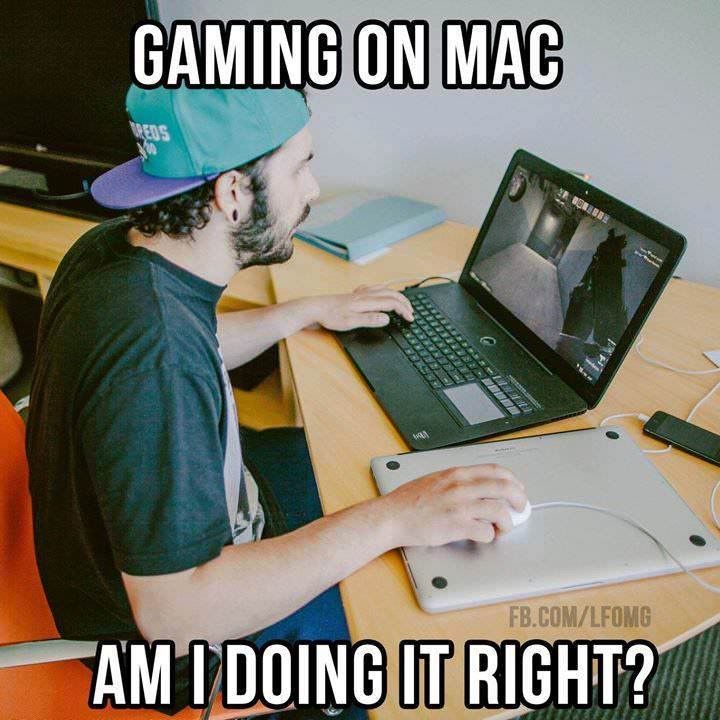 我偏要用Mac玩游戏——姿势篇