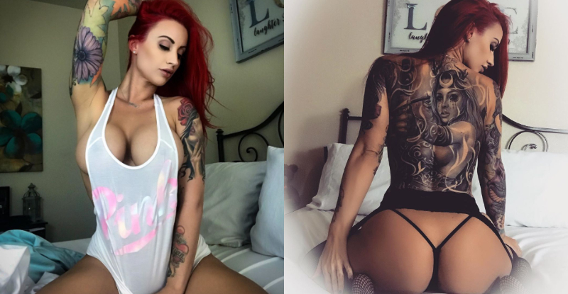 【球盟会】看刺青還是看妹子？！爆乳豐臀vs.藝術紋身　網友：一體雙享爽度破表