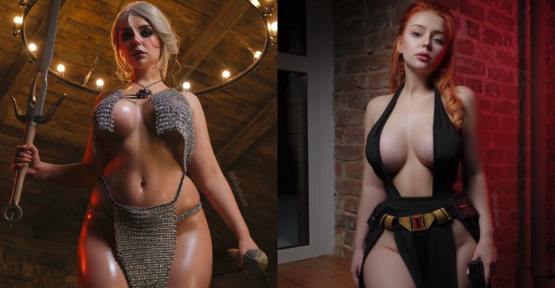 【球盟会】肉慾系Coser爆乳肥臀後座力超強　穿上二次元角色裝扮殘暴值沖破天際