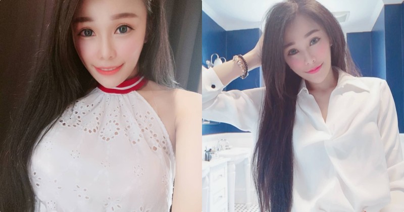 【球盟会】正妹「Sumi 喜喜」白襯衫下美乳超兇，火辣胸型越看越停不下來！