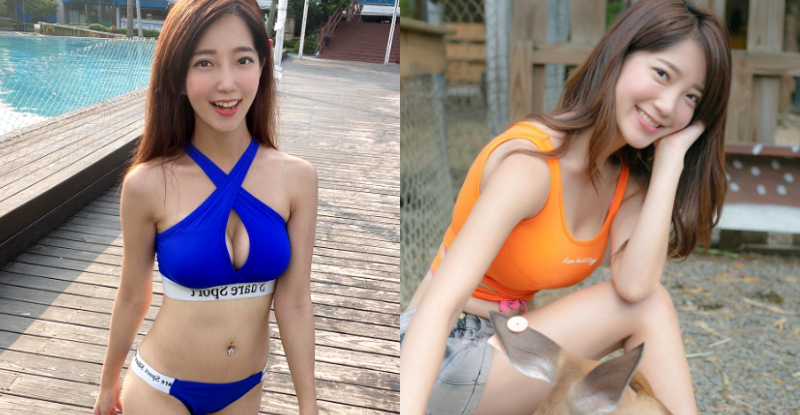 【球盟会】真的派！「派派」白嫩美體打撈「D級炸彈」，清新笑容讓男粉瞬間戀愛！