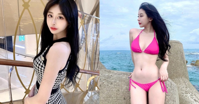【球盟会】窈窕妹子「海邊曬出超辣胴體」，「桃紅比基尼」辣度爆表了！