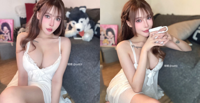【球盟会】情慾女神「姍姍」下午茶挑逗，「重乳申請」陪伴當個好對象！