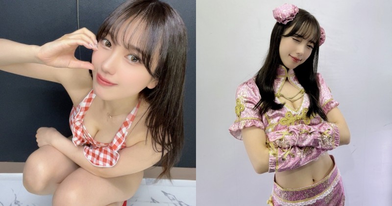 【球盟会】美少女偶像「小湊四葉」下海完再下水，參加「史上最大泳池攝影會」！