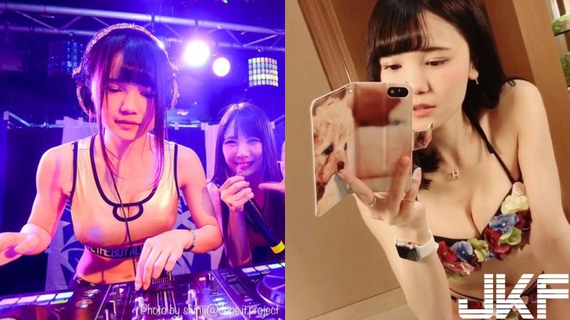 【球盟会】超胸猛日本夜店女DJ！鄰家女孩的五官，暴力級的身材：根本一見就難忘！