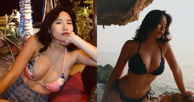 【球盟会】熱愛運動的「陽光美乳妹」！比基尼辣照超兇猛，還暗藏性感腹肌曲線！
