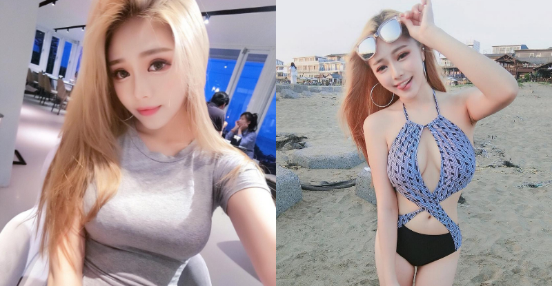 【球盟会】甜美正妹上圍超豐滿　連T-shirt也檔不住的「強大乳量」太猖狂！