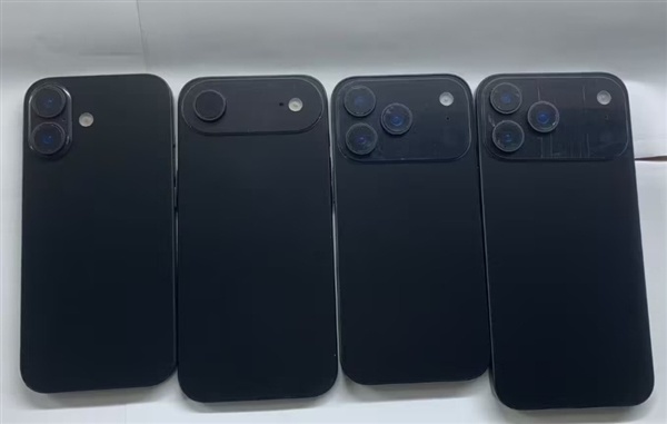 iPhone 17系列机模上手：苹果春晚提前剧透完了